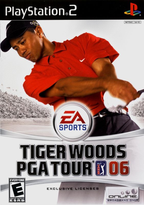 Tiger Woods PGA Tour 06 box art for Xbox